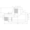 World Wide Fittings Male O-Ring Boss Adjustable to Female O-Ring Boss to Female O-Ring Boss Tee 6835X12X12X12 - alternate 2